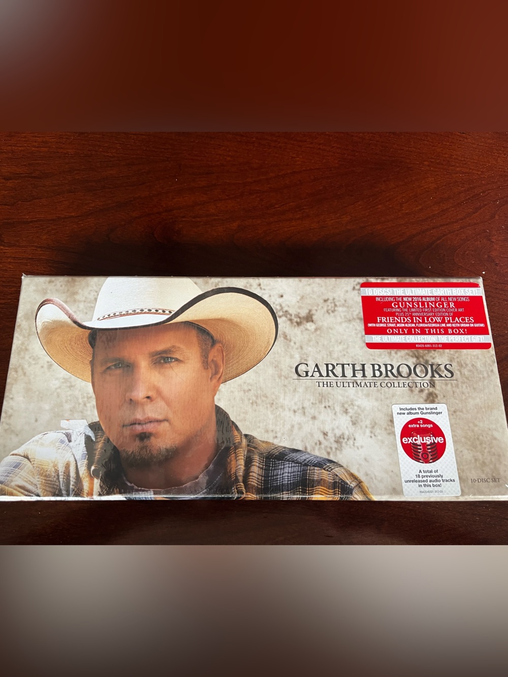 Never opened Garth Brooks- The Ultimate Collection 10-disc CD box set.